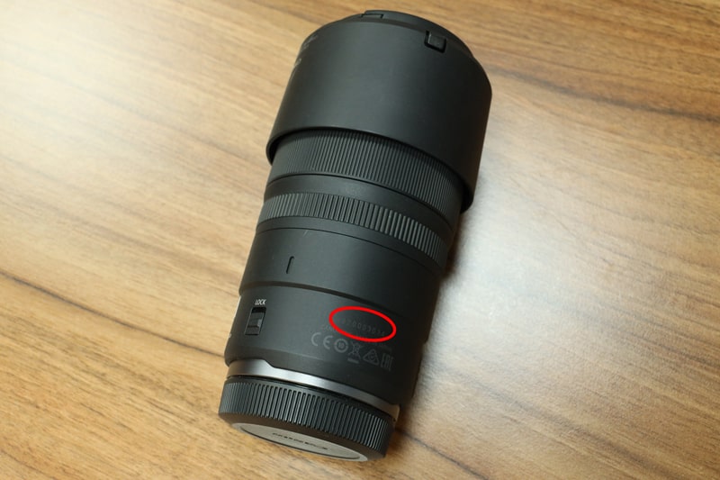 Lens Canon Serial 2